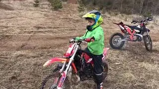 КТМ 65sx Рома 9 лет Карьер Новосельцево