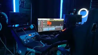 Mixing vocals for “can’t love” by Nate the producer
