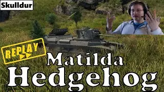 Matilda Hedgehog, was kann der Event Panzer mit Raketen? // War Thunder Gameplay // Gastreplay
