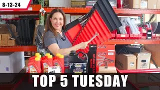 Top 5 Tuesday | August 13th, 2024