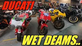 TEA and BIKES at  the TTT Motorcycle Village | Moto Vlog
