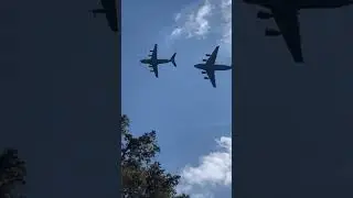 Flyover for Queen Elizabeth’s Platinum Jubilee #shorts