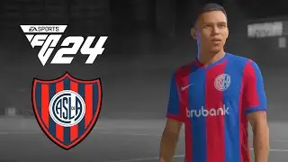 EAFC 24 PS5 - SAN LORENZO - PLAYER FACES AND RATINGS - 4K60FPS