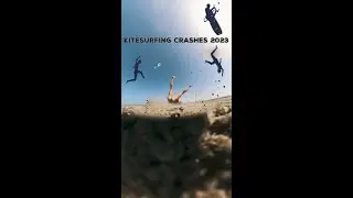 Kitesurfing crashes 2023