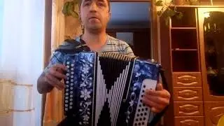 Гармонь Кировская заказная Си мажор 5 полутонов.