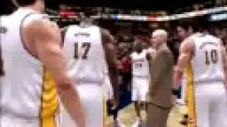 NBA Live 09 Warriors vs Lakers Gameplay video HD