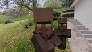 Minecraft Funny Villager Invasion Short Movie