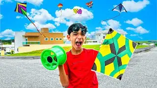 LUCAS ROCHA SOLTOU PIPA PELA PRIMEIRA VEZ NA VIDA ! FAMÍLIA ROCHA