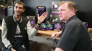 CoolerMaster showcases their new 