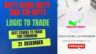 NIFTY BANK NIFTY  FINNIFTY AND BEST STOCKS TO TRADE FOR TOMORROW