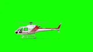 Green Screen Effect Helicopter