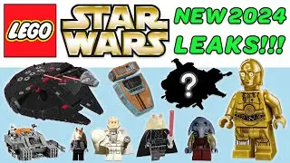 NEW LEGO STAR WARS 2024 LEAKS!!! DARTH MILLENNIUM FALCON, DARTH JAR-JAR, AND MORE!!!