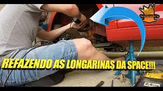 Pq estávamos sem vídeos? Refazendo as longarinas da Spacefox!!! #carrosrebaixados #suspensaoar