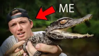 I travel the world to find animals...
