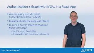 Episode #291 - Using MSAL in React to Authenticate and consume Microsoft Graph