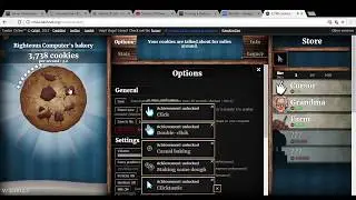 Cookie Clicker with an auto clicker