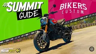 BIKERS CUSTOM SUMMIT GUIDE  - The Crew Motorfest