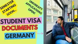What Documents are Required for Student Visa? | Germany | Semester Starting Soon..