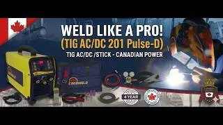 Best TIG AC/DC 200 AMP Canaweld TIG AC/DC 201 Pulse-D -Unboxing Video.
