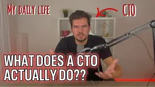 What I do as a CTO every day