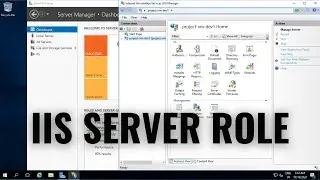 How to Install IIS (Web Server) Role on Windows Server in Hindi