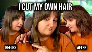 CUTTING MY OWN HAIR