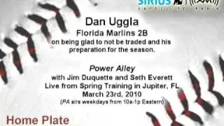 Dan Uggla, FLA 2B, on trade rumors, preparation - Sirius|XM
