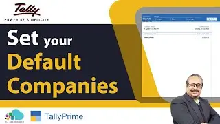 How to Set Default Company | Change Default Company in Tally