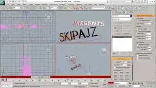 Text Transition 2 - "making of.." [particle flow + krakatoa]