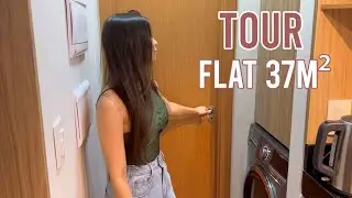 TOUR PELO APARTAMENTO | FLAT 37 m2