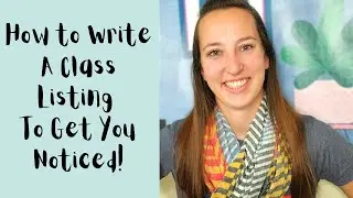 How To Write An Outschool Class Listing That Will Get You Noticed!