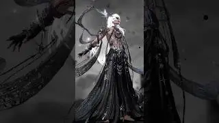 Чёрная бездна и белая луна 🖤🤍парные наряды из игры Ni Shui Han *amv *аниме клип
