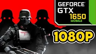 Wolfenstein The New Order || GTX 1650 + i5 9300H Performance Test || 1080p Benchmark