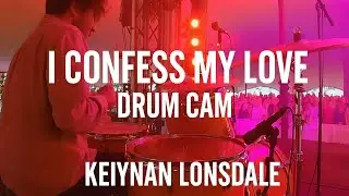 Keiynan Lonsdale Drum Cam - "I Confess My Love" live from Mighty Hoopla '24