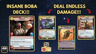 Boba Fett Deck - Deal crazy amounts of damage! | Star Wars Unlimited