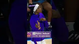 Rickea Jackson's Feelin' Good Today 🌊👋🏾🏀💦 #rickeajackson #losangelessparks