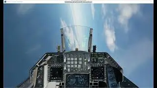 DCS F-16 humiliates F-18, flaps extended