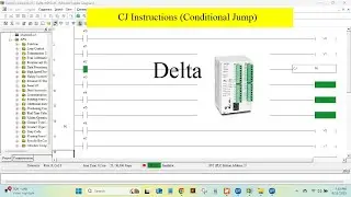 Delta PLC Tutorial 15: CJ Instructions Call Jump