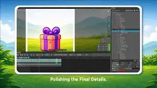 Daily Gift Box Animation — Mobile Game UI Motion Design