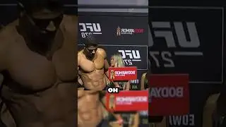 Why did the UFC fighter shake every ring girl's hand? 😳