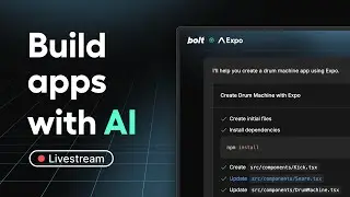 Bolt 🤝 Expo: How to build mobile apps without writing a line of code