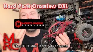 Hard Park Crawlers Dementor XL for the UTB18 Mini Capra. 1 of 1, Red Anodized and Signed!