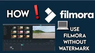 How to Use Filmora Software Without Watermark In the time of exporting the  video // 