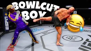Bowlcut Boy Sends KRATOS to the GULAG after giving him the KFC 3 Piece COMBO😂 | UFC