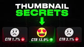3 THUMBNAIL SECRETS for More CTR/VIEWS (FULL GUIDE)