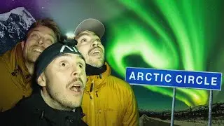 Hunting Auroras in The Arctic Circle