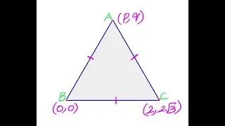 Coordinate Geometry: Find the third vertex of an equilateral triangle given the two vertices.