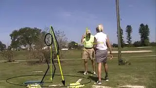 How to Pivot centered in a golf swing.
