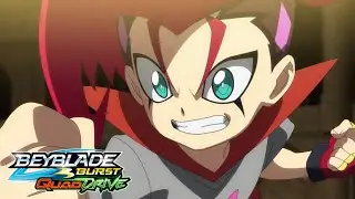 BEYBLADE BURST QUADDRIVE France Episode 6:  L’autre Valtryek !