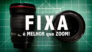 Por que fotografar com lente fixa?